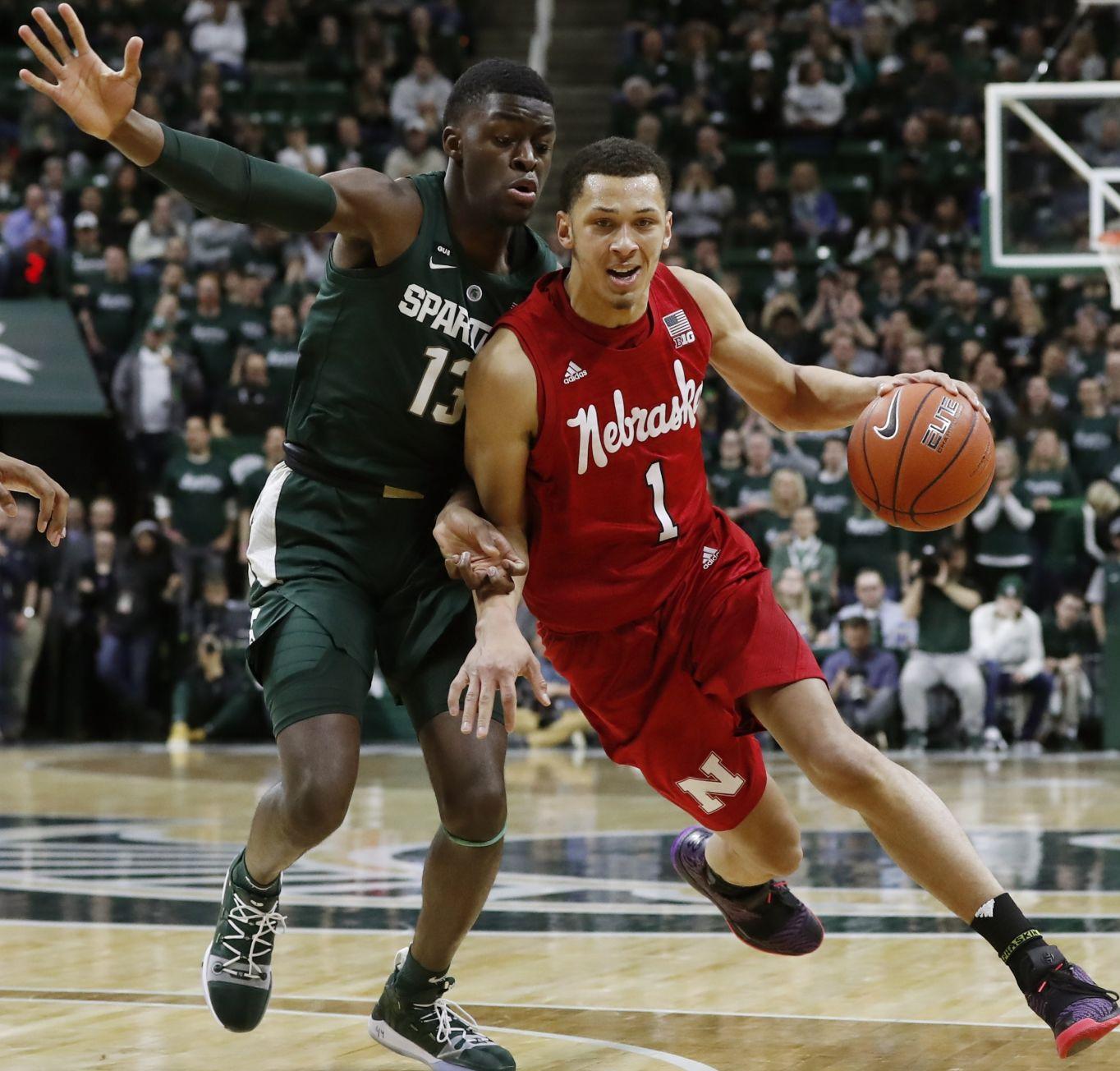 Nebraska Michigan St Basketball